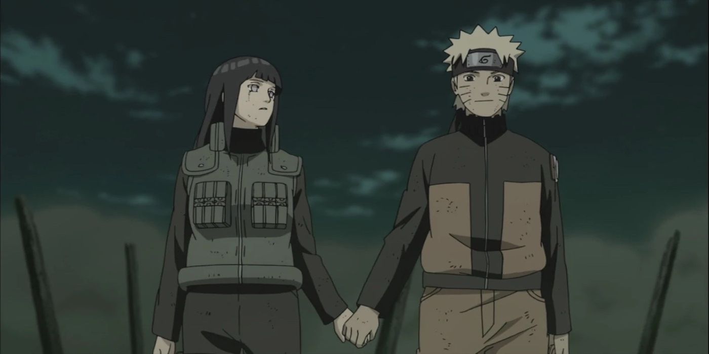 Naruto and Hinata Holding Hands In Episode 364 - Featured