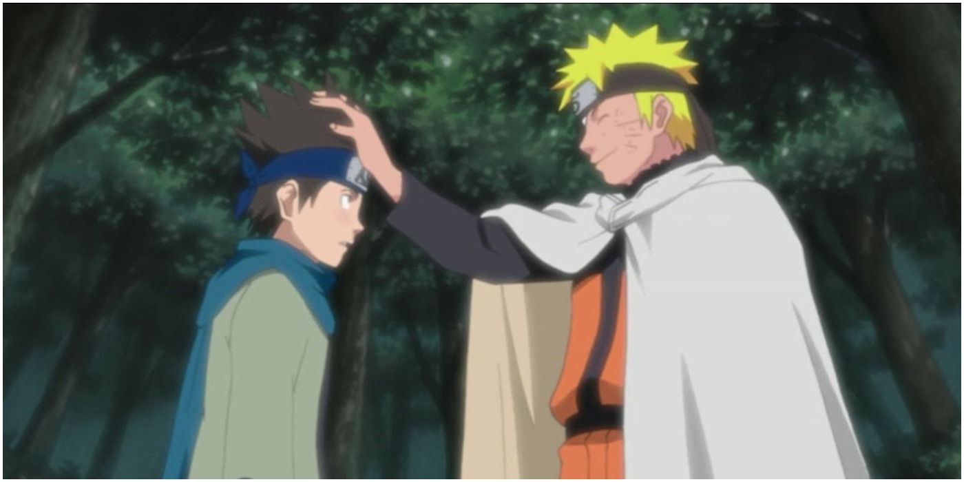 Naruto Teaches Konohamaru Rasengan