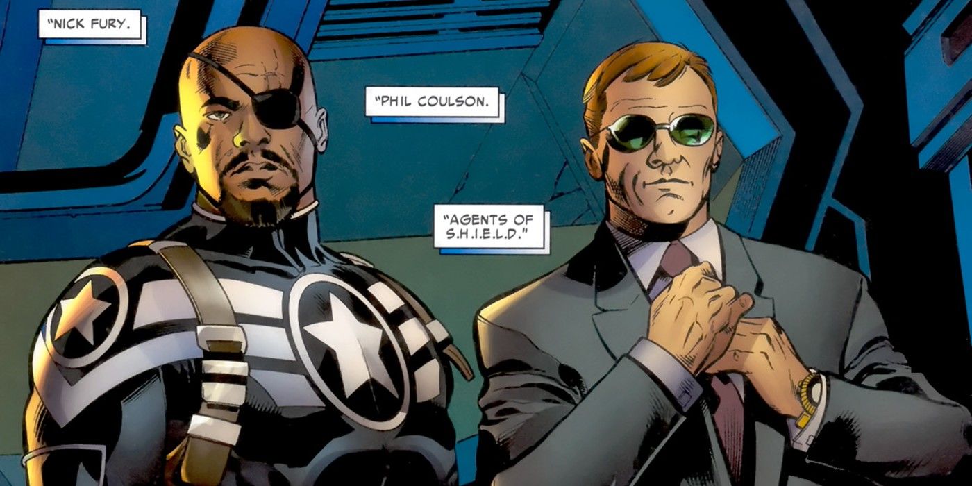 Nick Fury Jr and Phil Coulson