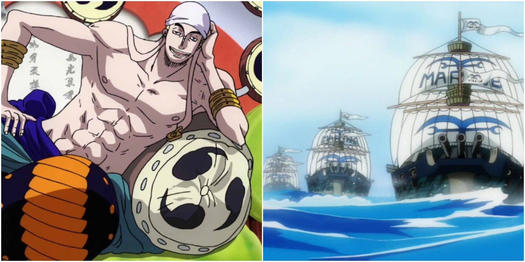 One Piece Eneru And Navy Fight Didnt Happen Lightning-Lightning Fruit