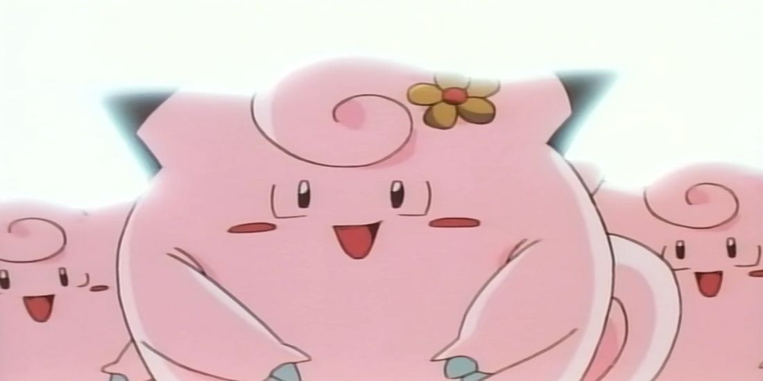 a group of clefairy from pokemon