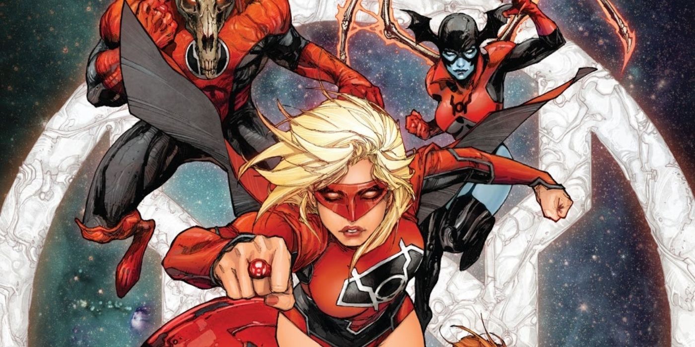 Supergirl and the Red Lanterns in The New 52