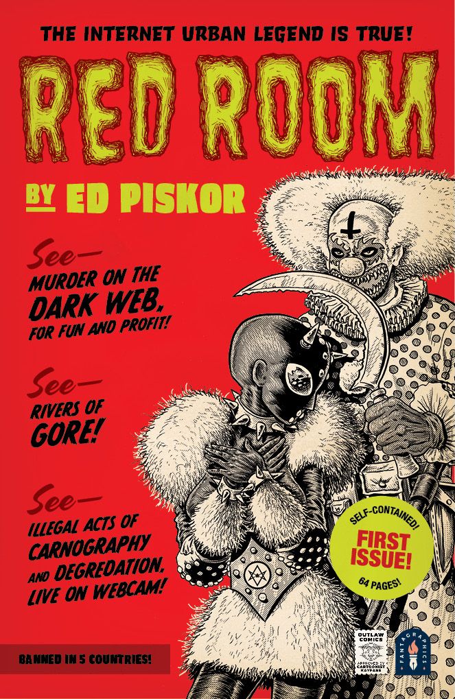Red Rooms Ed Piskor Explores the Horrors of the Dark Webs Antisocial Network