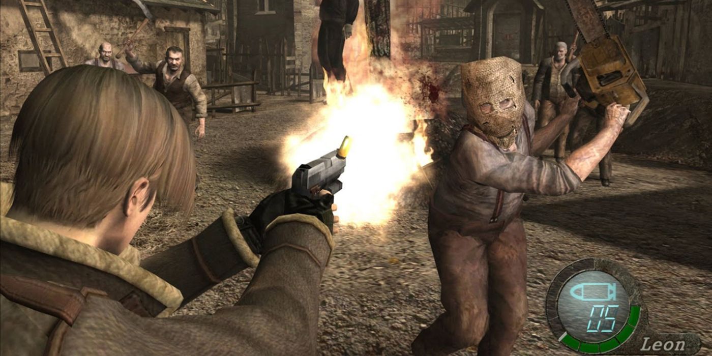 Resident Evil 4 Intro Village Combat
