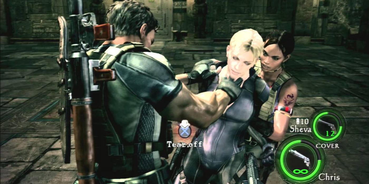 Resident Evil 5 Chris, Jill, and Sheva