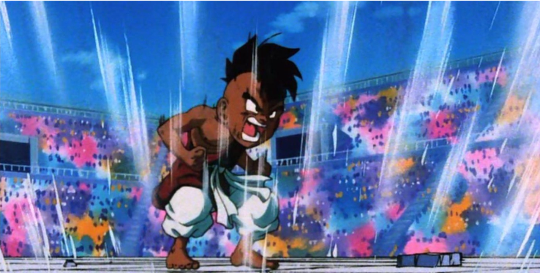 Anime Dragon-Ball-Z-Uub-Powers-Up