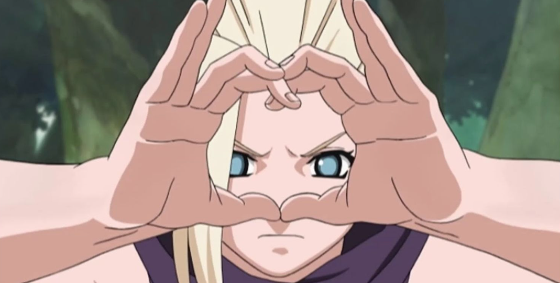Ino hand sign in Naruto