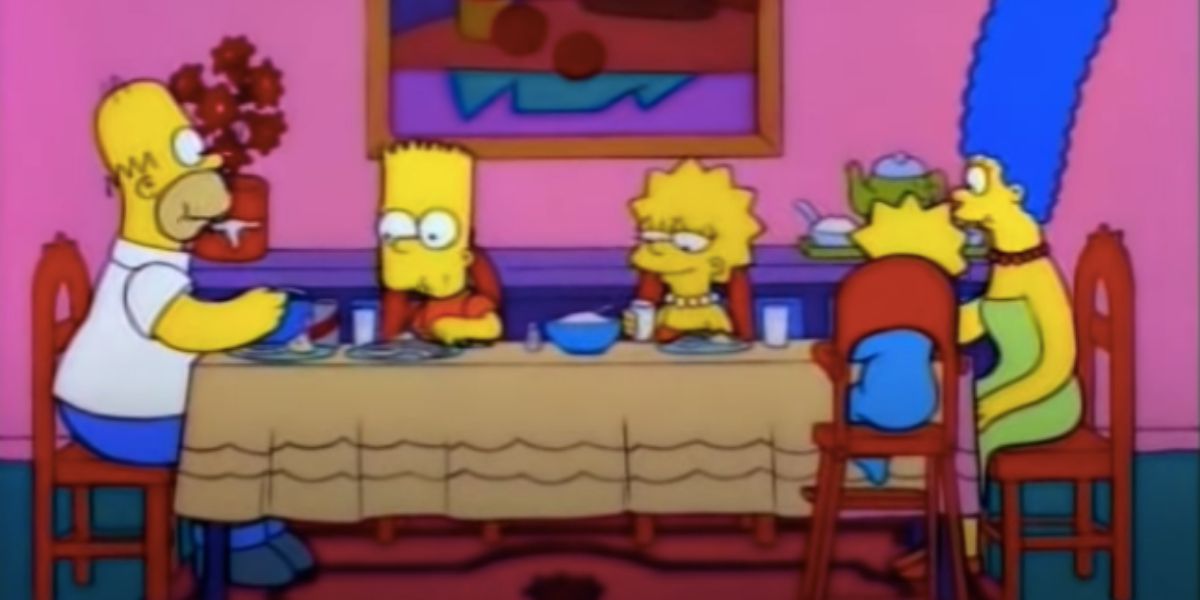 Simpsons Dinner