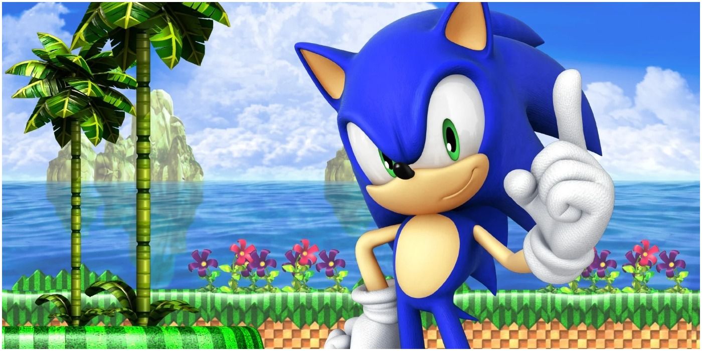 Sonic Smiling At The Player