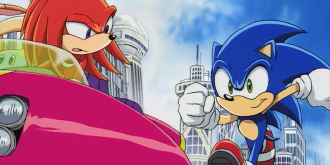 Sonic the Hedgehog And Knuckles In Sonic X