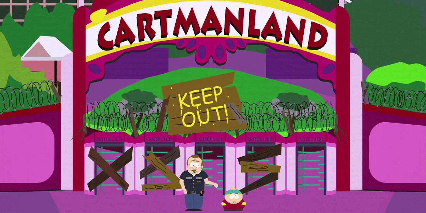 Cartman locks Cartmanland down