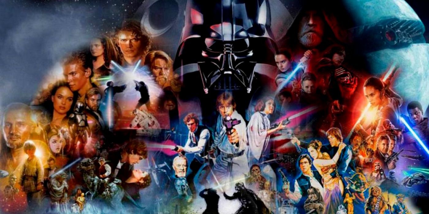 Star-Wars All trilogies collage