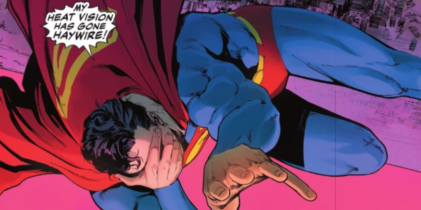 Superman Heat Vision out of Control
