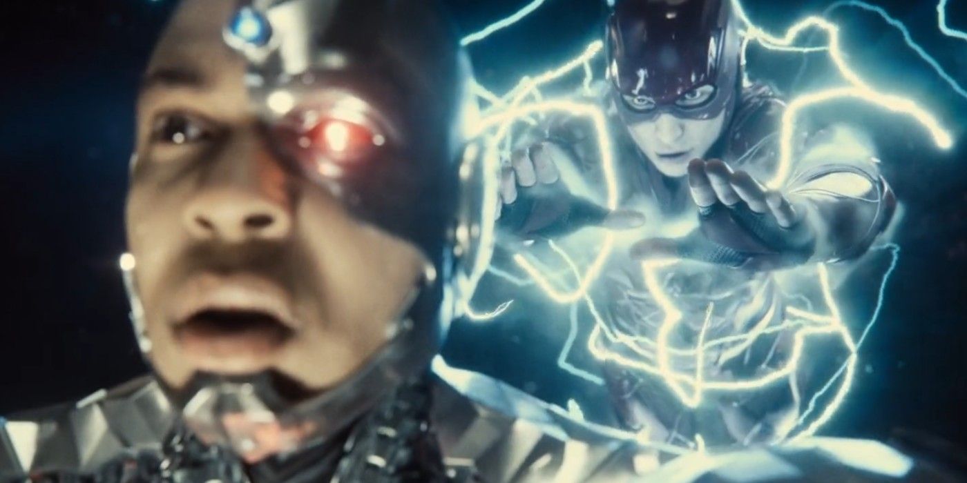 The Flash Super-Charges Cyborg