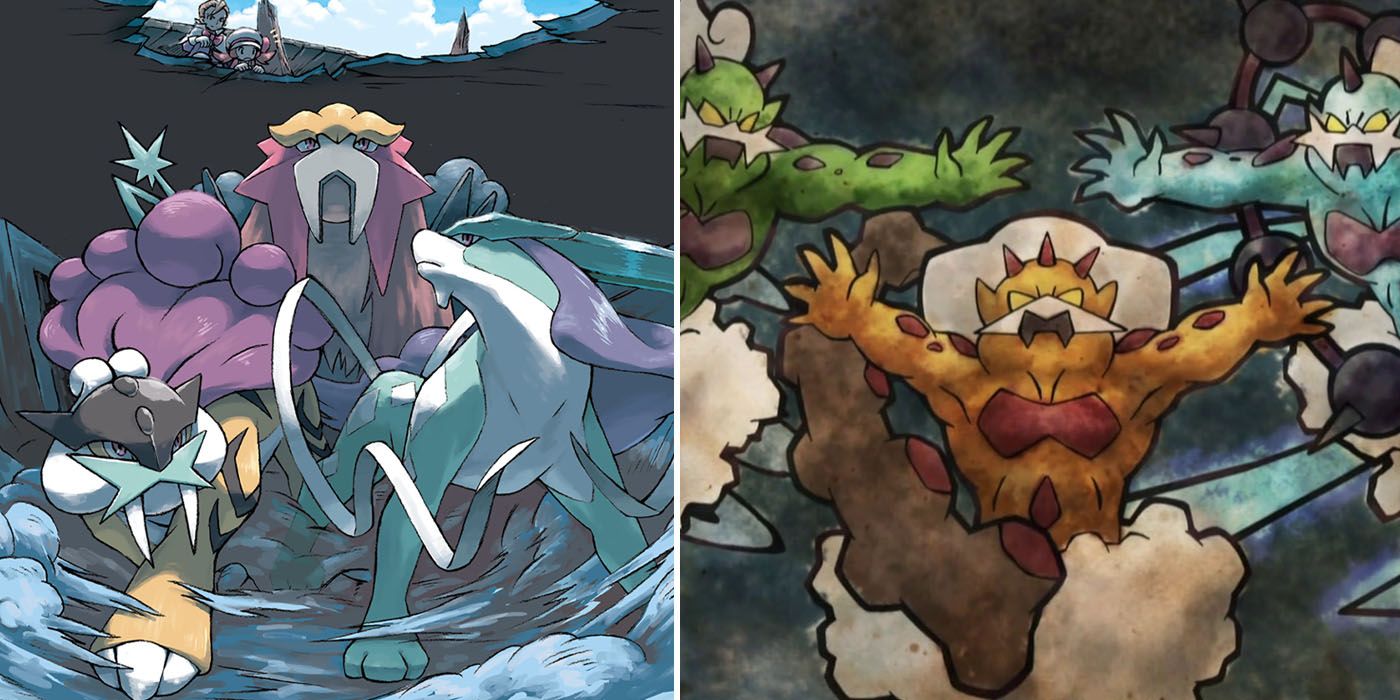 The Forces Of Nature, Suicune, Raikou, And Entei In Pokemon