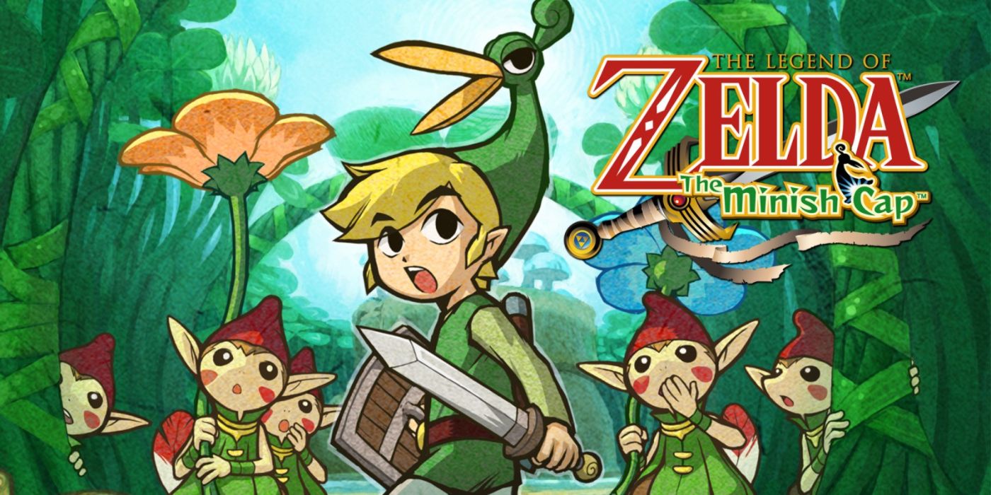 The Legend of Zelda A Minish Cap Box Art