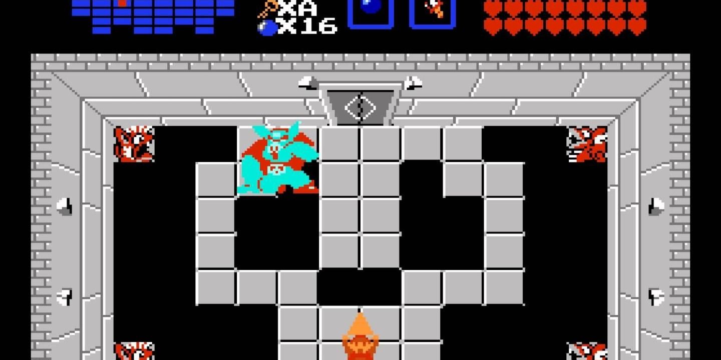 The Legend of Zelda final fight with Ganon screenshot