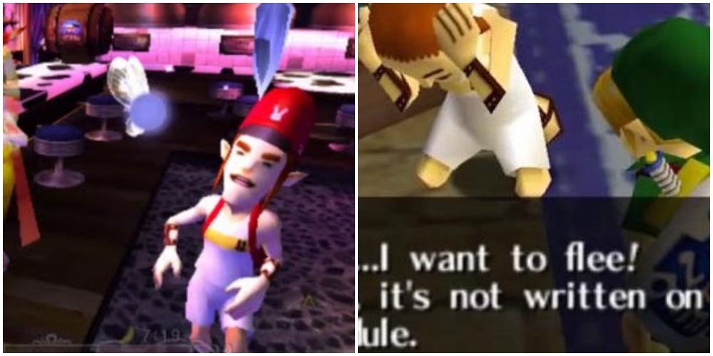 The Postman Delivers A Letter And Debates About Leaving Town In The Legend Of Zelda Majoras Mask
