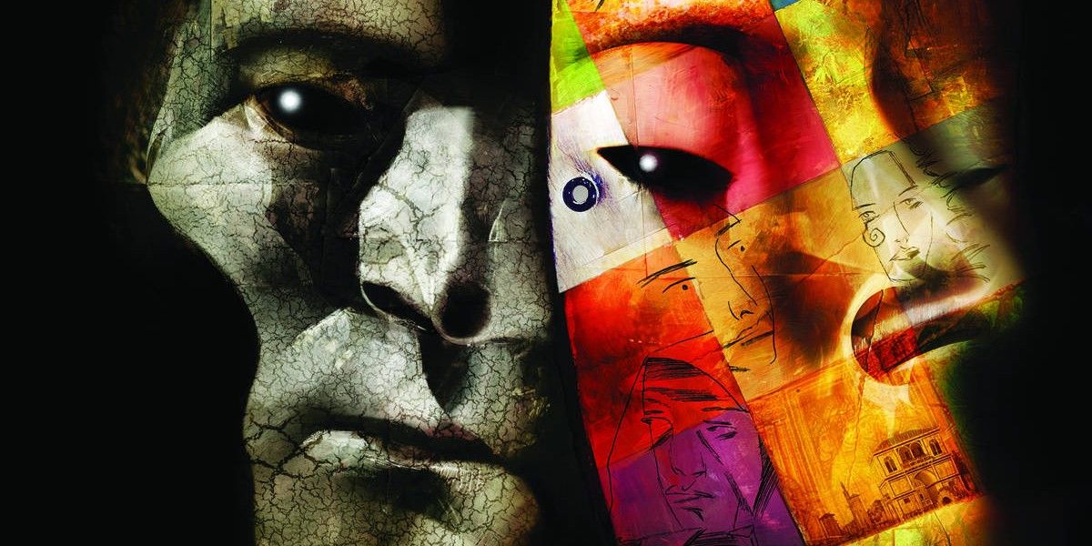 The Sandman Endless Nights Morpheus and Delirium feature in abstract art in DC Comics