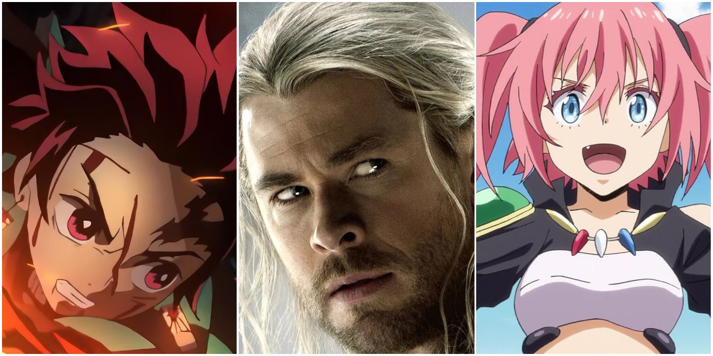 thor training anime characters feature