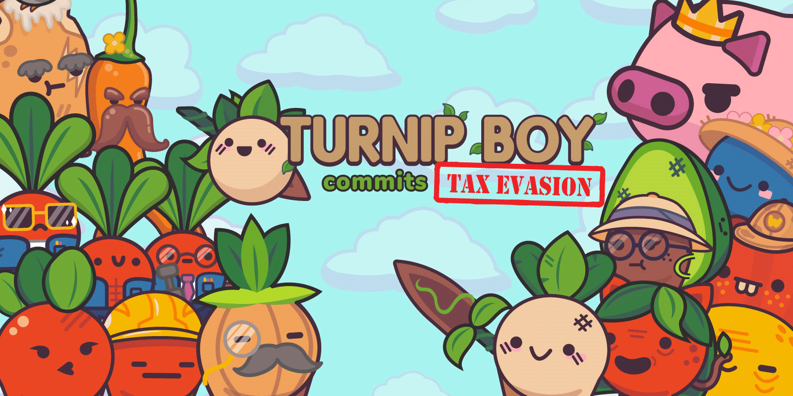 An image from Turnip Boy Commits Tax Evasion.