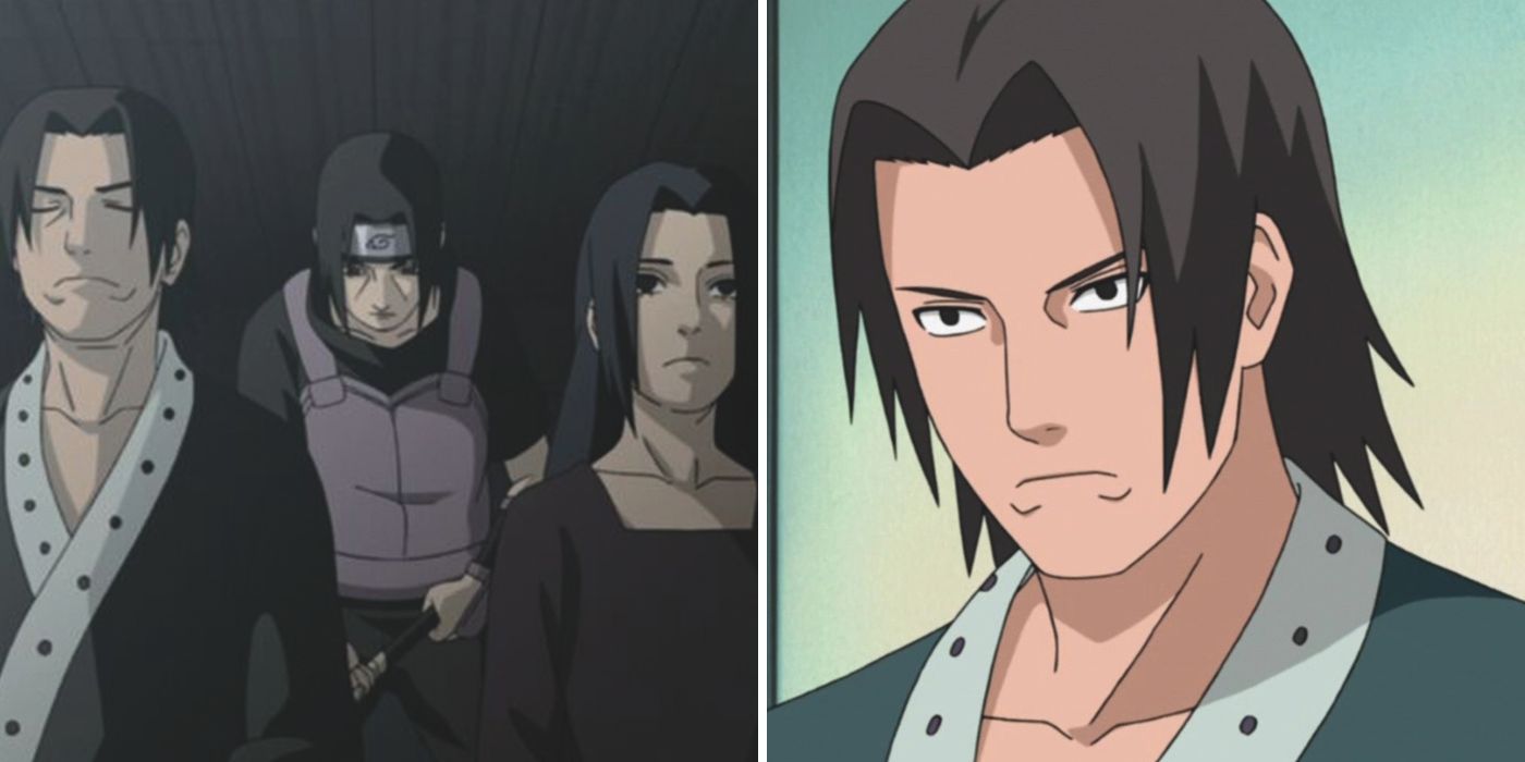 Uchiha Itachi and his parents in Naruto.