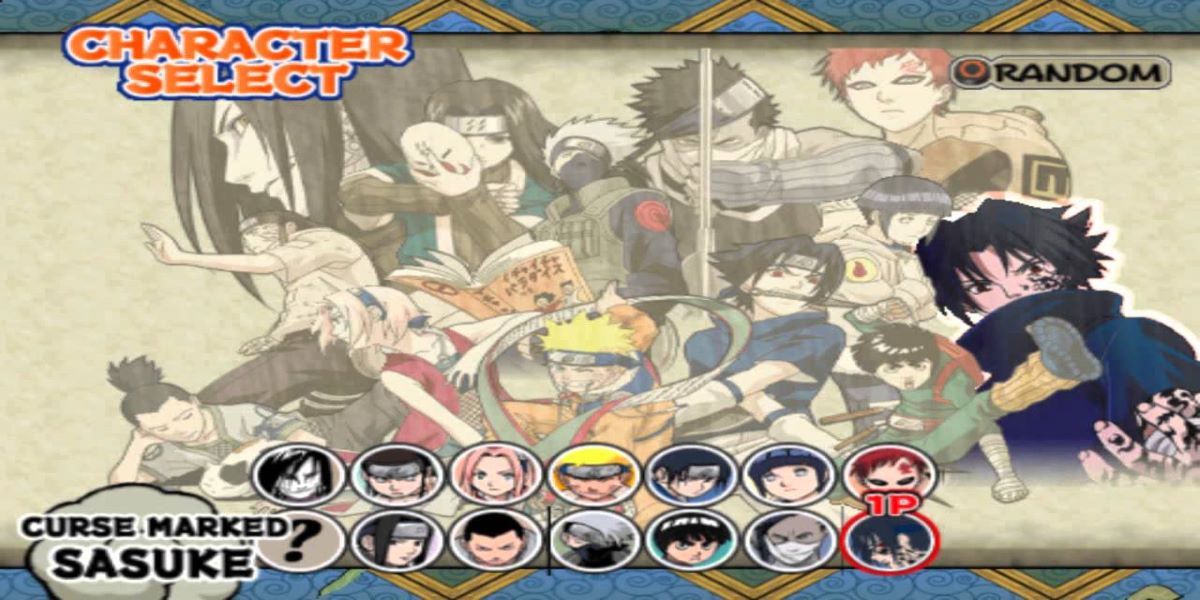 2003's Naruto: Ultimate Ninja video game.