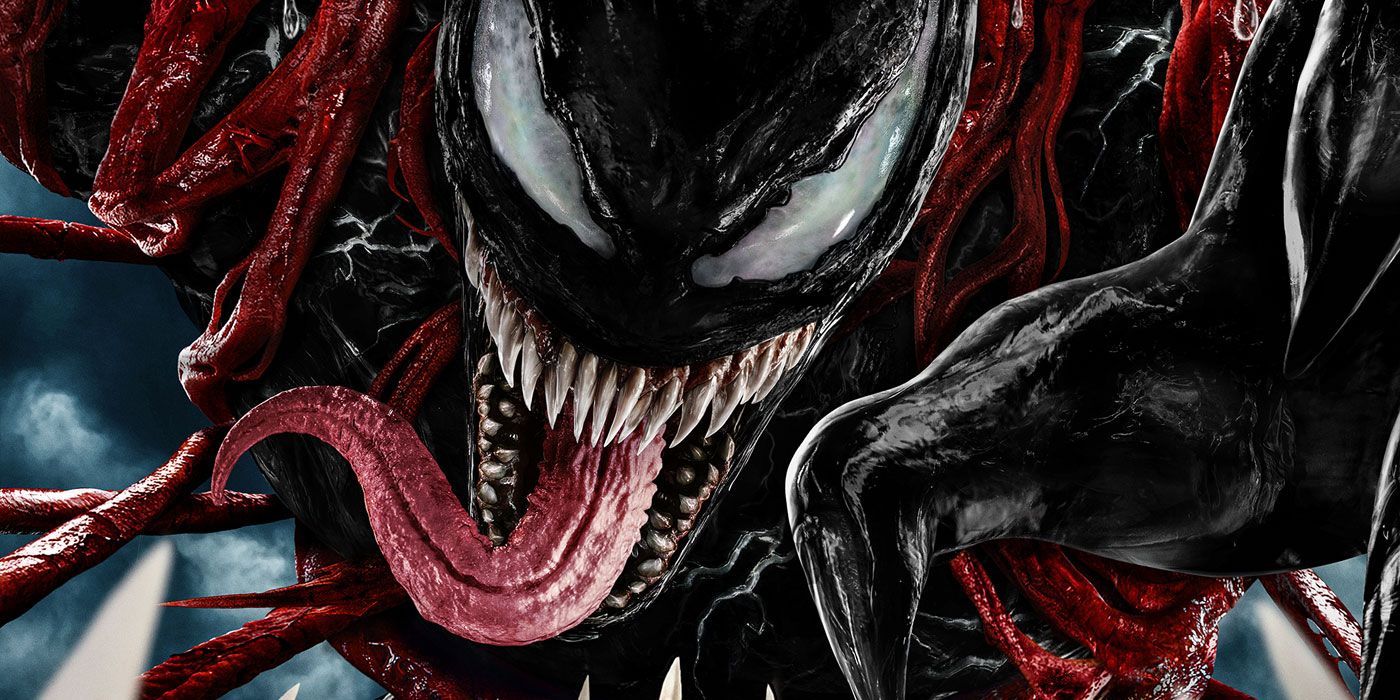 Venom Battles His Offspring On First Let There Be Carnage Poster