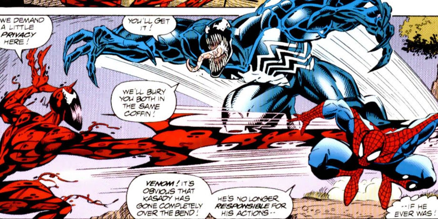 Venom &amp; Spider-Man Fight Carnage