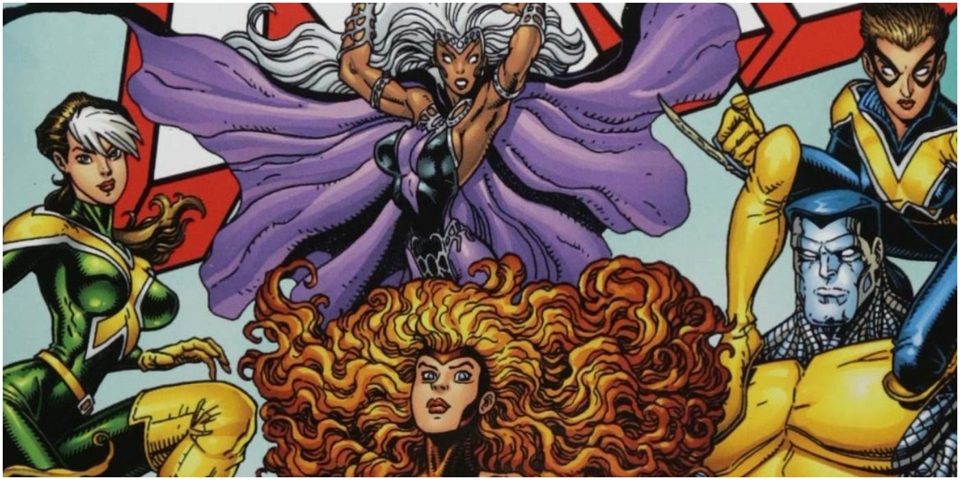 Marvel Comics' X-Men Revolution Rogue, Storm, Jean Grey, Kate Pryde, and Colossus