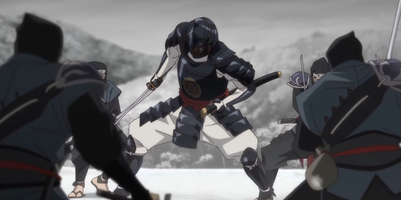 Yasuke fights the Iga Clan