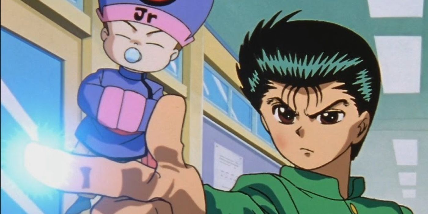 yu yu hakusho yusuke breaks spirit cuffs