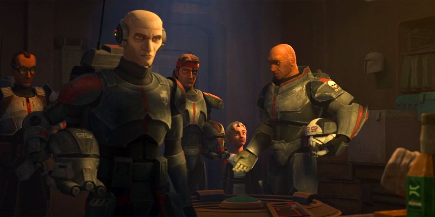 Bad Batch Shows How Echo Puts on His Helmet