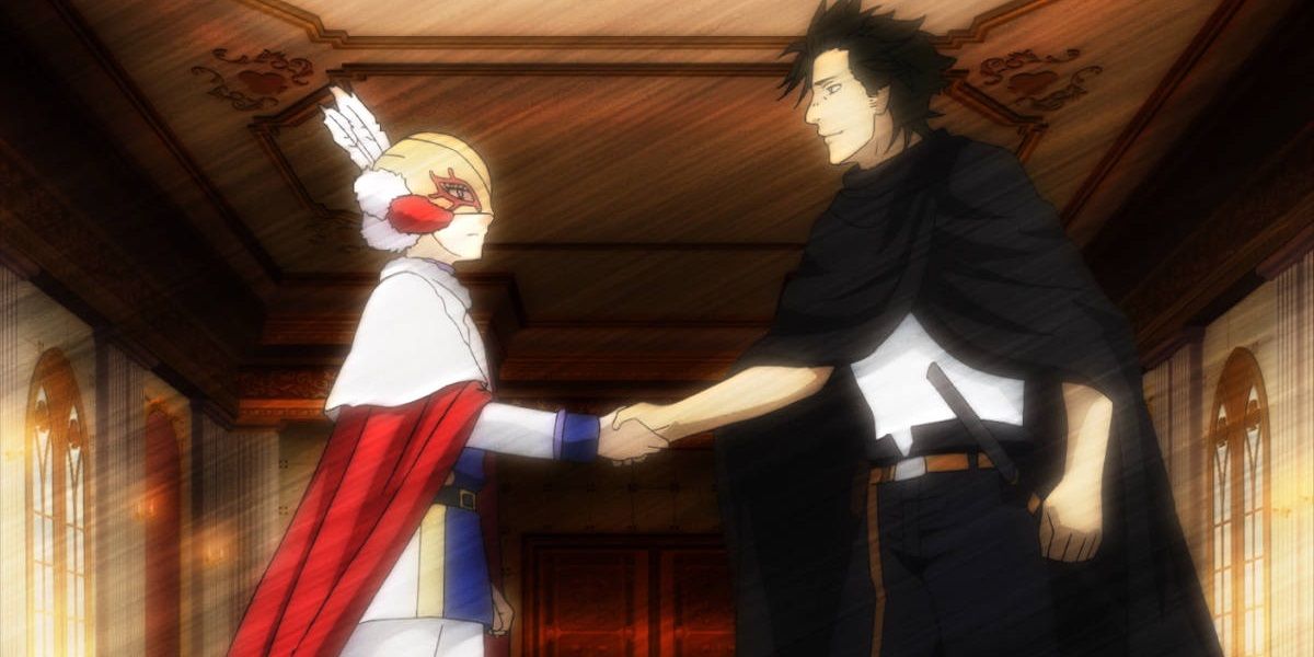 black clover yami and vangeance handshake