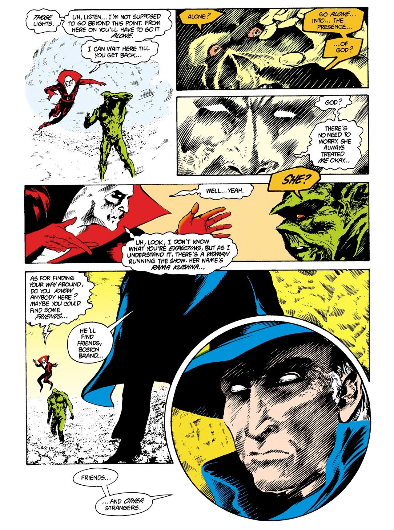 A Bob Dylan reference in Swamp Thing Annual #2