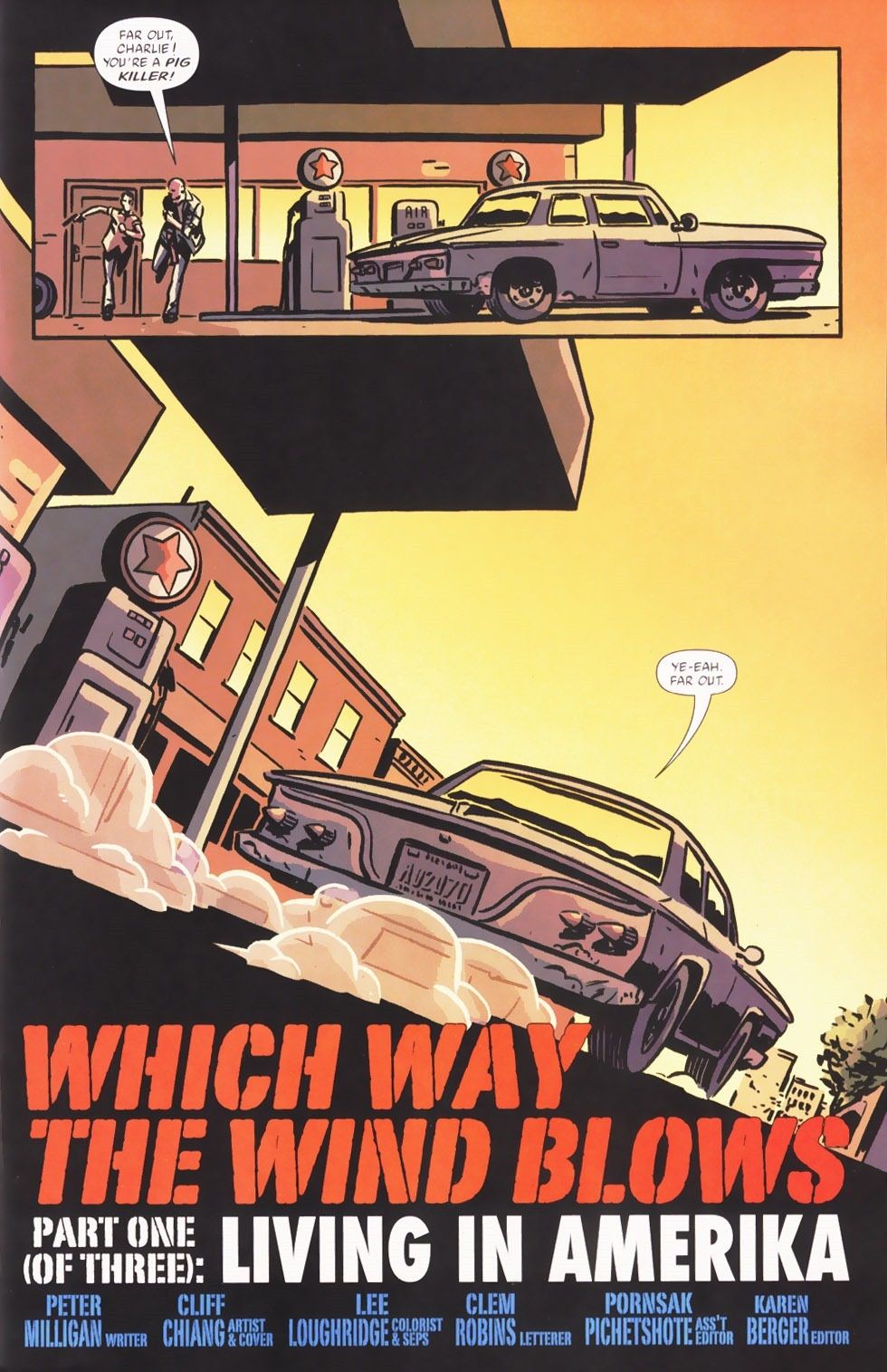 A Bob Dylan title reference in Human Target #7