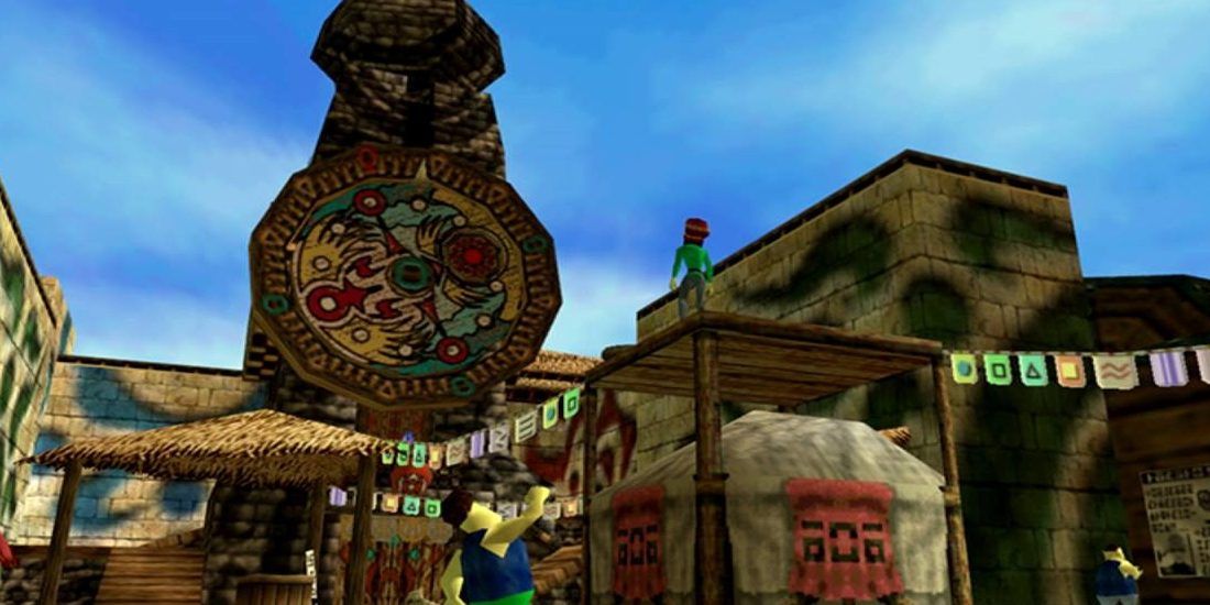 Clocktown with Clock Tower, Majora's Mask