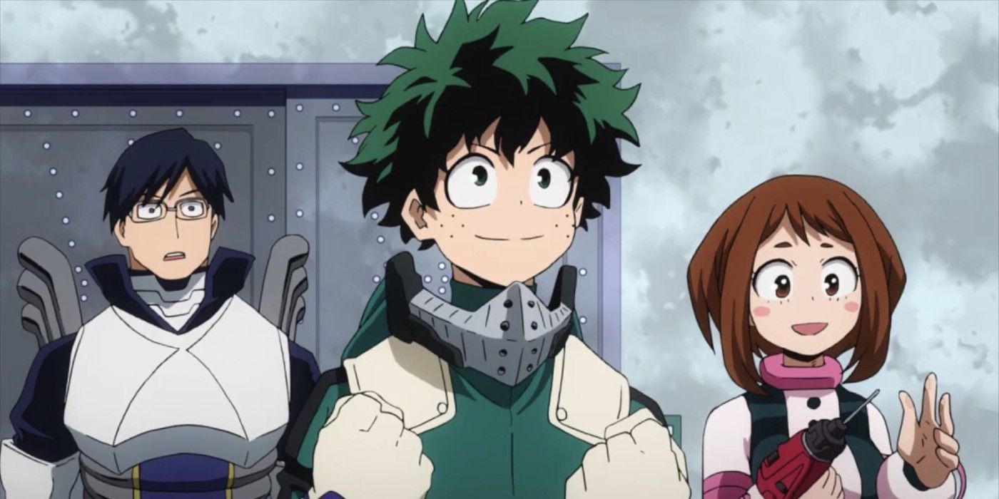 Deku and others get costume modifications MHA