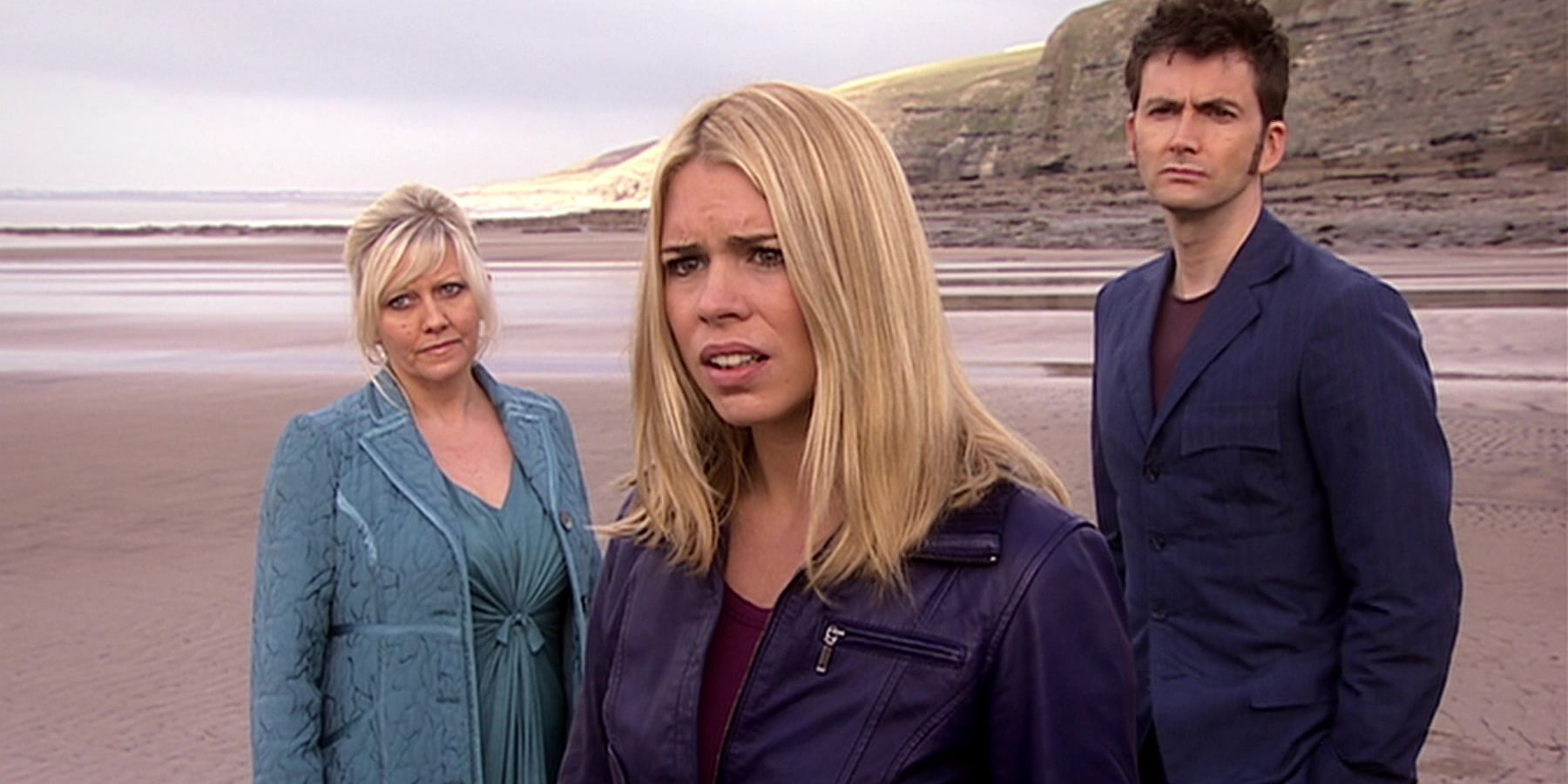 Rose Tyler and the Time Lord in Doctor Who