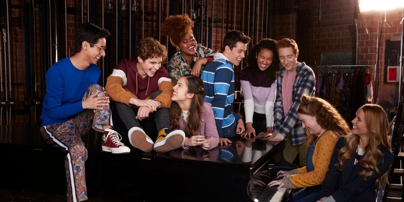 The cast of High School Musical: The Musical: The Series