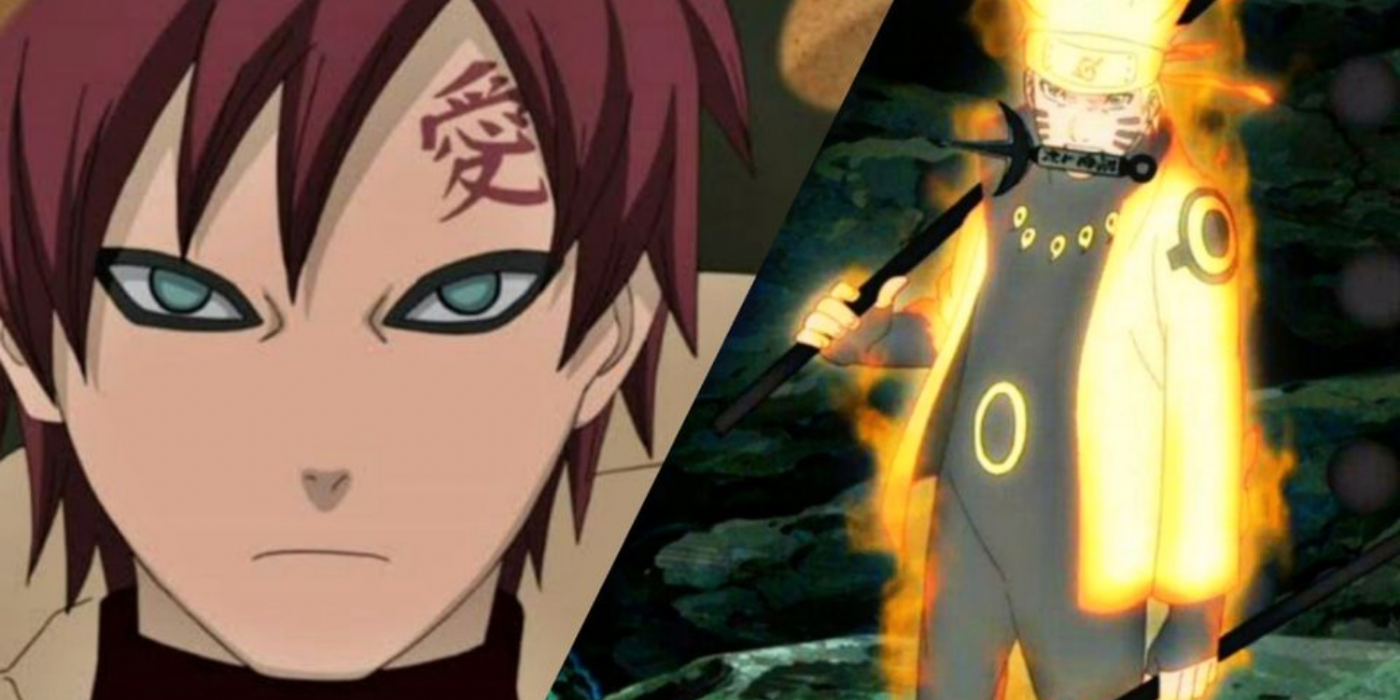 Gaara only Minato's Kurama can save Naruto