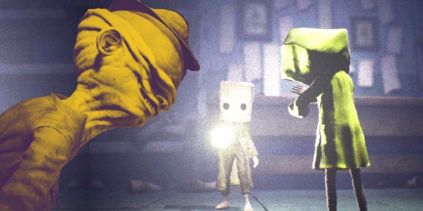 Little Nightmares 1 & 2 - All Сreepy Bosses & Monsters 