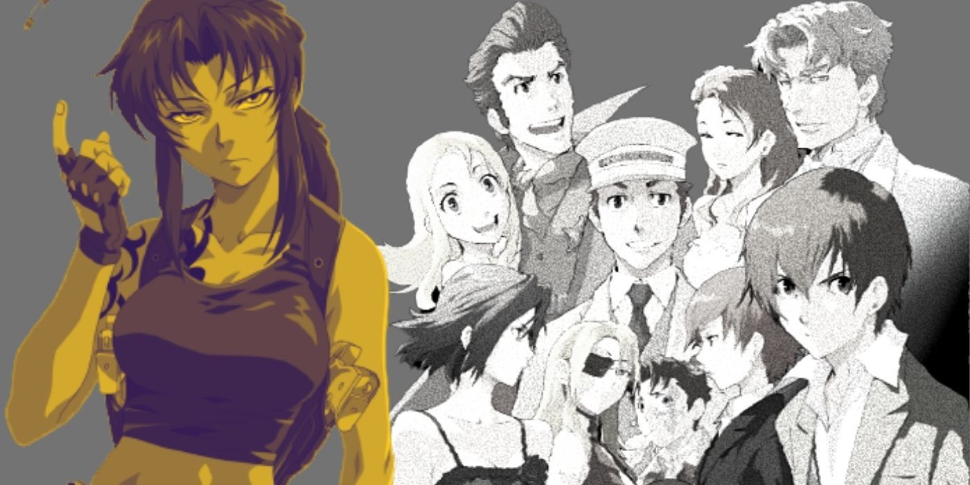 revy of black lagoon and the cast of baccano!