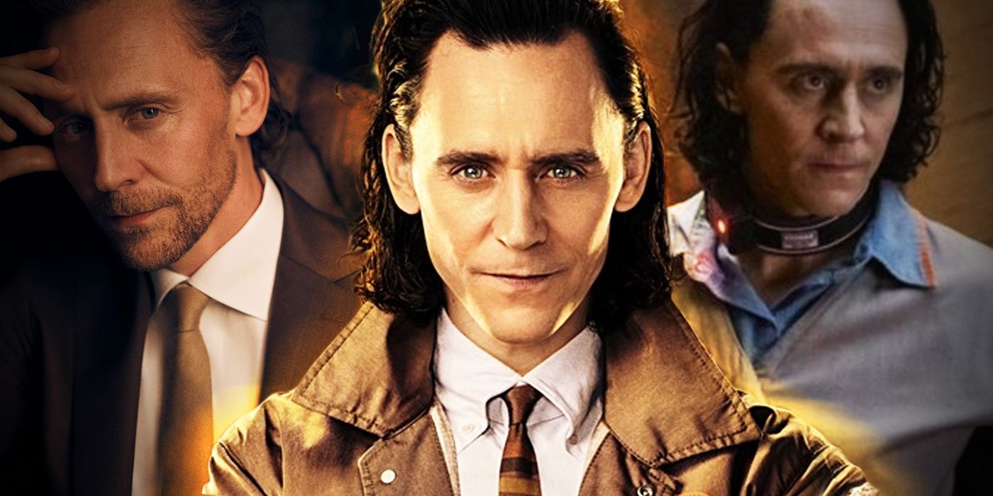 Trio Loki split image of Loki in various outfits 