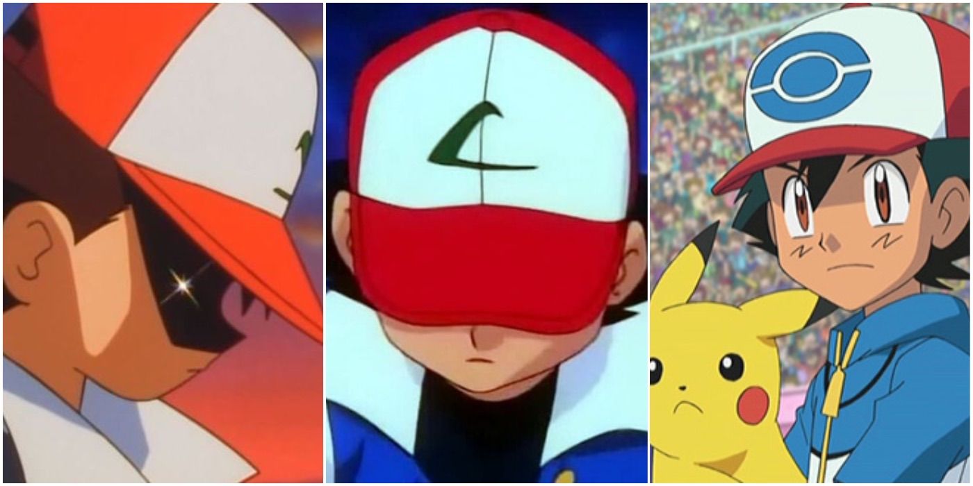 Pokemon Ash looking disappointed in himself Failure Pikachu