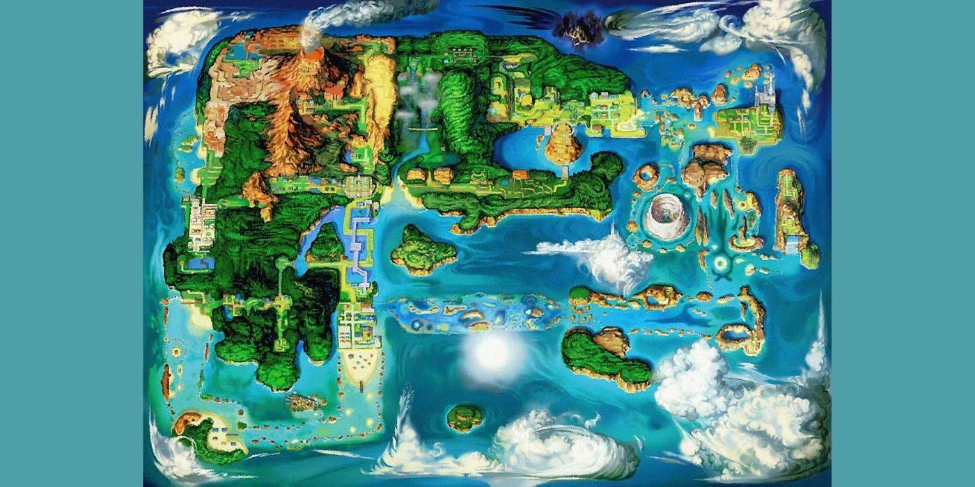 Every Known Region In The Pokemon Franchise