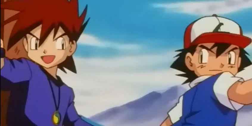 Pokemon Ash Gary rivals