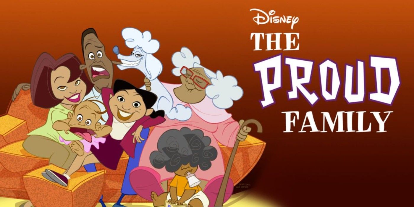 The Proud Family Characters and Logo