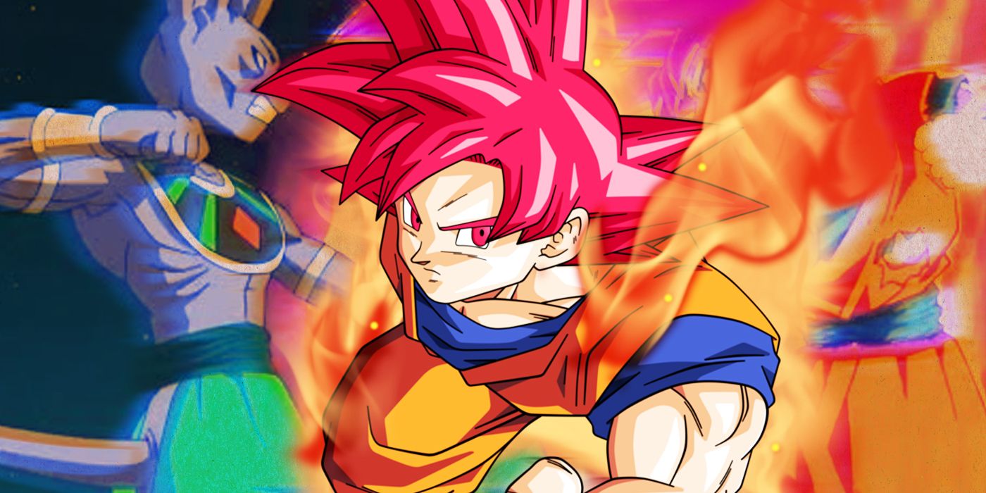 dragon ball z goku ssj god