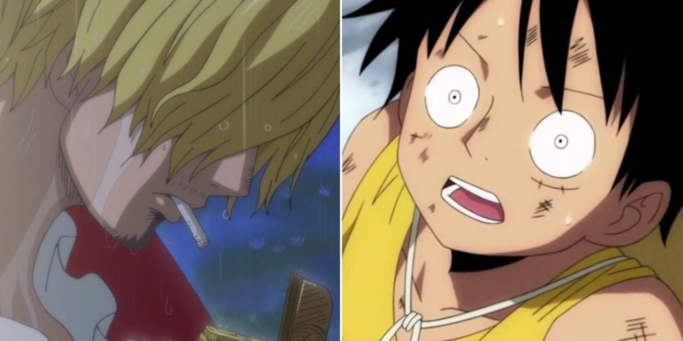 Sanji and Monkey D. Luffy